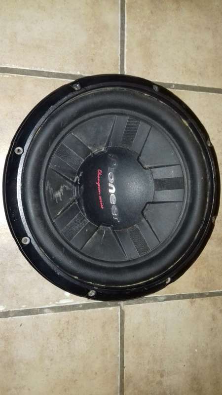 12 inch 1400W PIONEER SVC SUBWOOFER