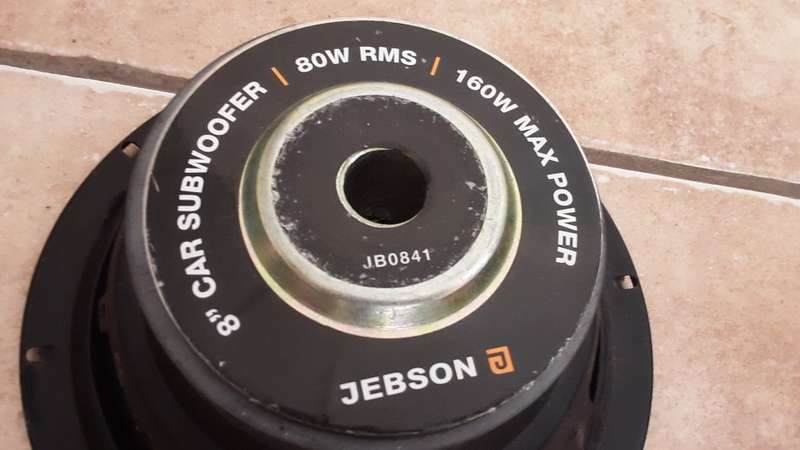 160W JEBSON SUBWOOFER+ 250W SANSUI COAXIAL SPAKERS