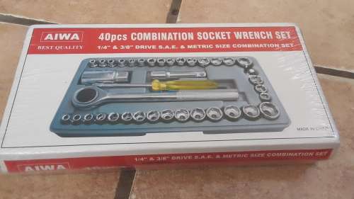 Aiwa-40 Pcs Combination Socket Wrench Set