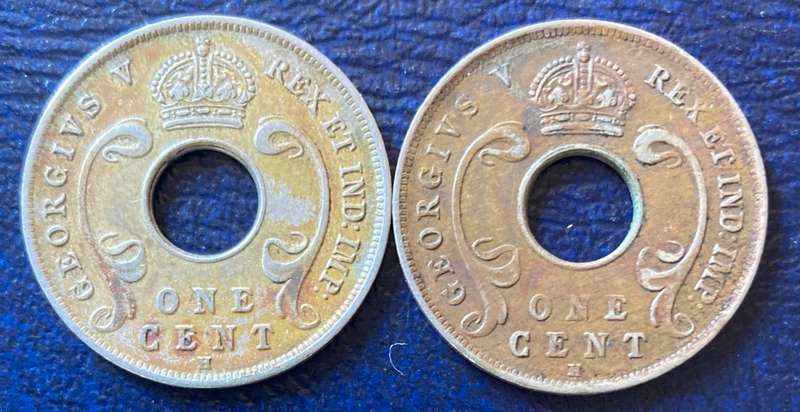 East Africa & Uganda 1911 & 1912 Cent