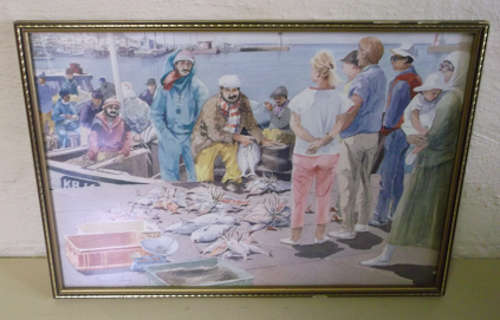 Original Watercolour by South-African Artist May O'Shea .