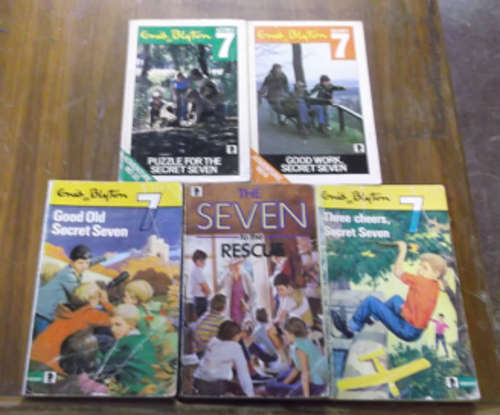 Enid Blyton - Secret Seven - Joblot 5 Paperbacks