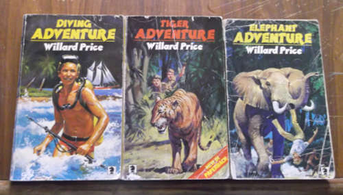 Willard Price - Children Adventure Books x 3 Paperbacks