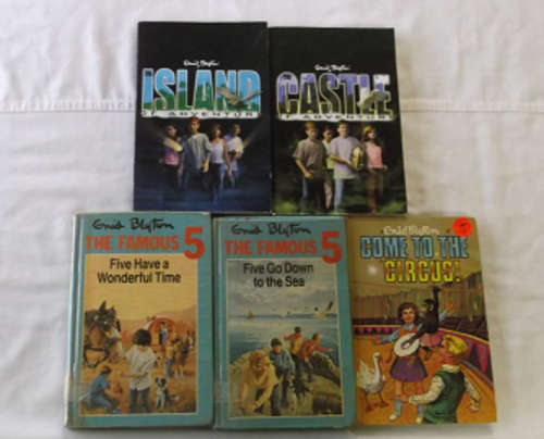 Enid Blyton 3 x Hardcover & 2 x Paperbacks
