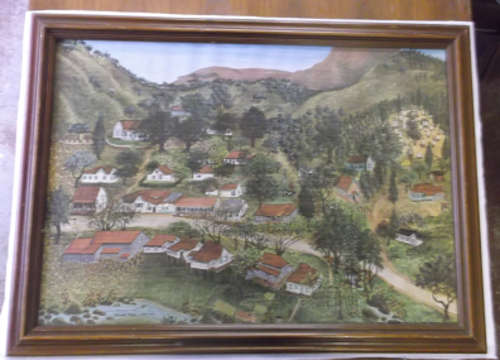 Stunning Print  "Pilgrims Rest"  by Derold Page 1971