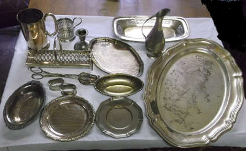 Nice Joblot Vintage Silverplated Items