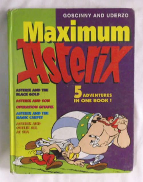 Asterix 5 Adventures In One Book Hardcover