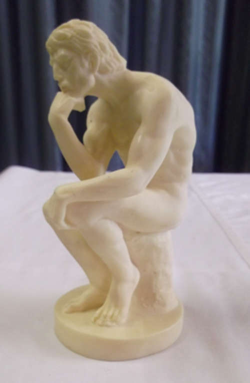 A. Santini - Thinker -  Sculpture