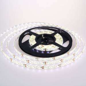 5m Adhesive LED Strip light, Waterproof Flexible Light Strip 12V with 300 SMD LED, 3258 Cool White