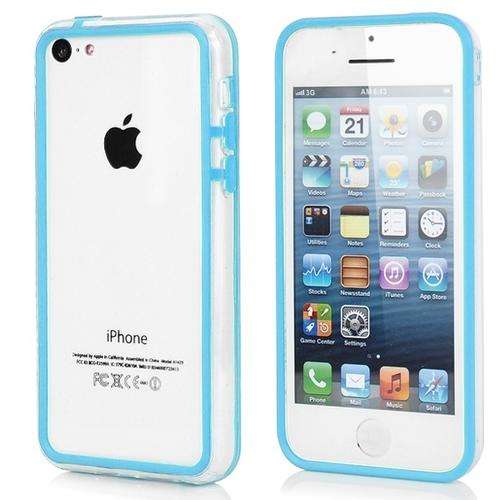 Protective Bumper Frame Case Cover for Apple iPhone 5C Blue *Local Stock*