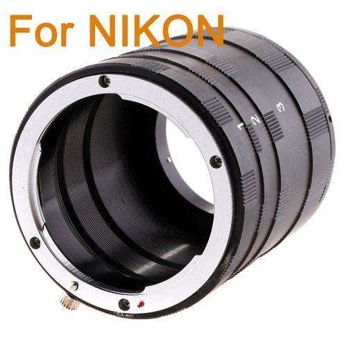 *Local Stock* 3 Ring Macro Extension Tube Set For Nikon