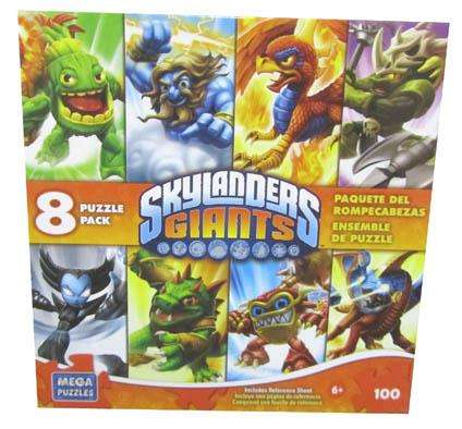 *LOCAL STOCK* Mega Puzzles 8-in-1 Skylanders Multipack