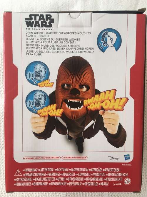 Star Wars - Chewbacca Mask (as seen on Youtube)