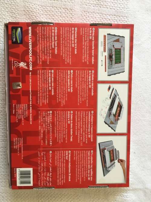 Liverpool FC Anfield Stadium 3D Puzzle