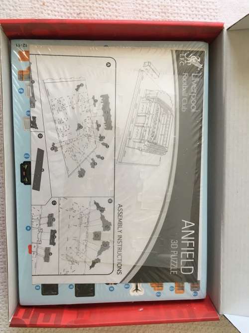 Liverpool FC Anfield Stadium 3D Puzzle