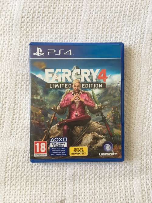 Farcry 4 Limited Edition: Ps4