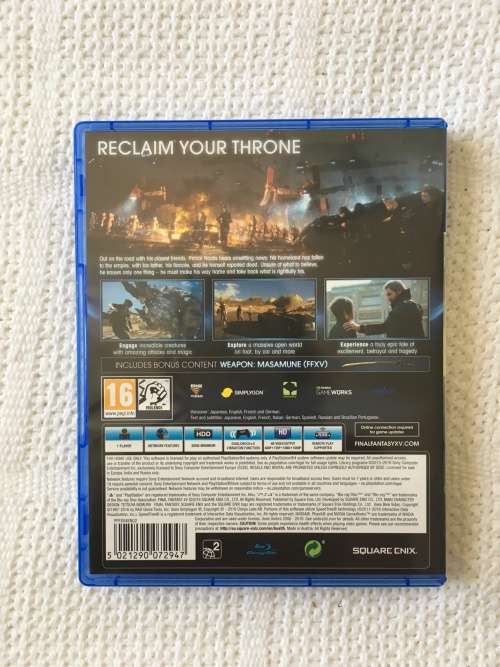 Final Fantasy XV (Ps4)