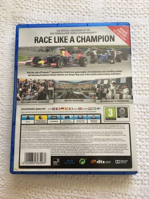 F1 2015 (Ps4)