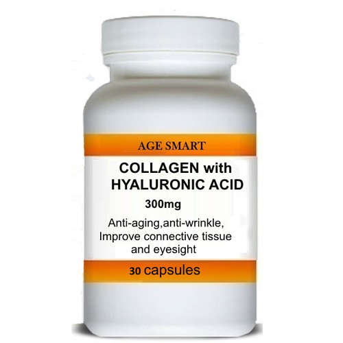 Anti-aging .Collagen with Hyaluronic acid 30 caps 300 mg.Shipping R 45.00