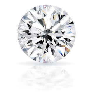 ROUND BRILLIANT 0.507CTS VS2 D