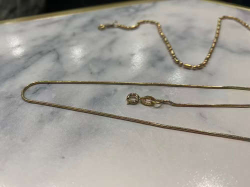 18k GOLD PLATED CHAINS (1000 PIECES)