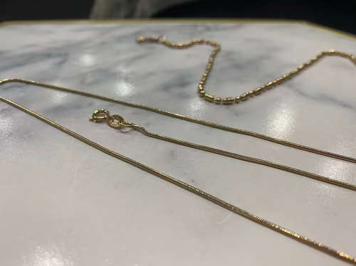 18k GOLD PLATED CHAINS (1000 PIECES)
