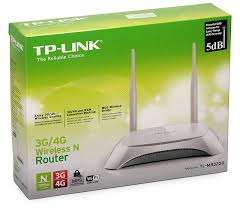 TP LINK MR 3420 3G/4G WIRELESS N ROUTER