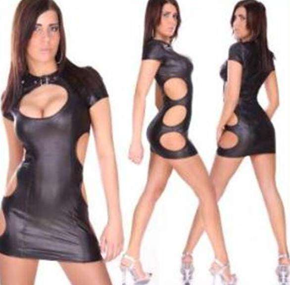 Sexy black dress