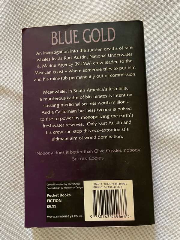 Blue Gold - Clive Cussler (A Numa Files Novel)