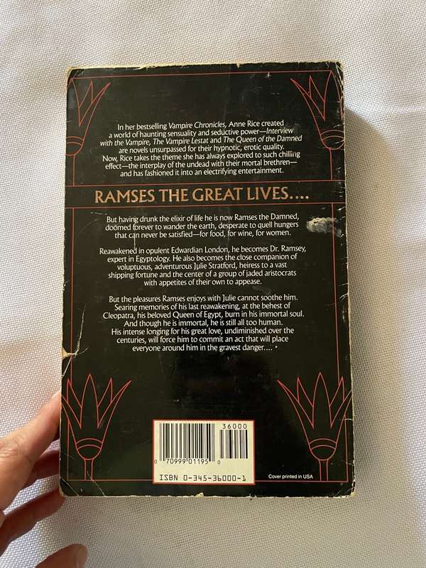 The Mummy or Ramses the Damned - Anne Rice