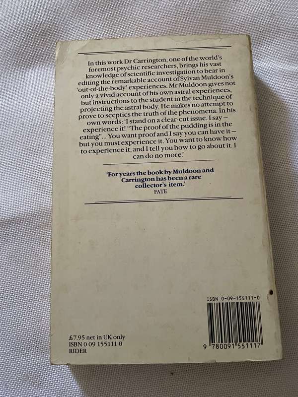 The Projection of the Astral Body - Sylvan Muldoon