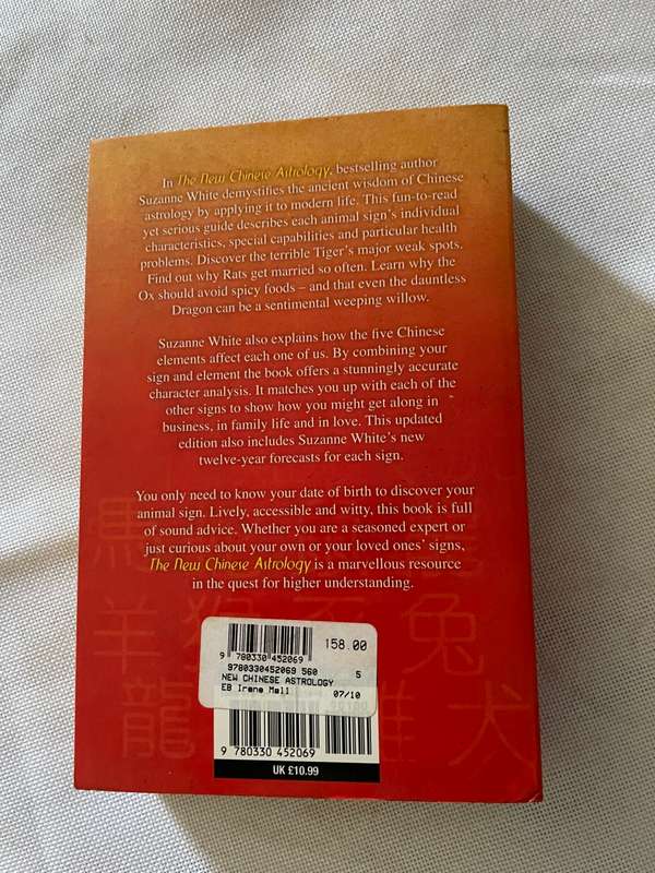 The New Chinese Astrology - Suzanne White