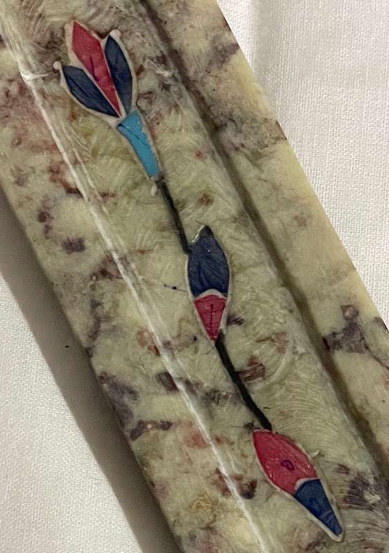 Mother of Pearl & Soapstone incense burner
