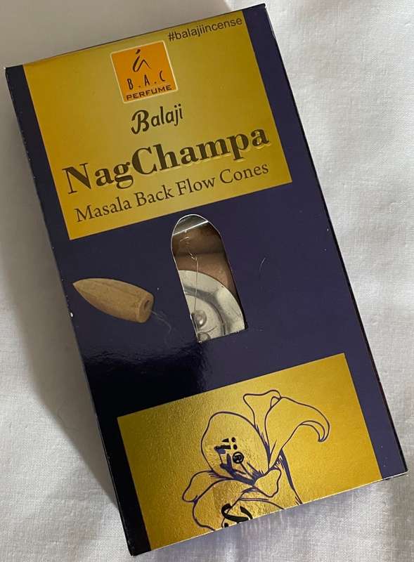 Nag Champa Masala Back Flow Incense Cones (Jumbo)
