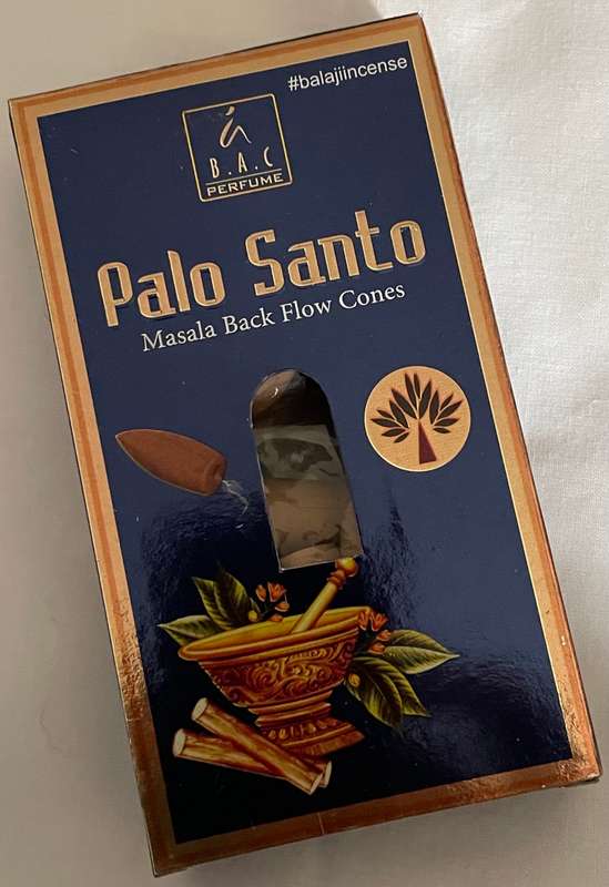 Palo Santo Masala Back Flow Incense Cones (Jumbo)