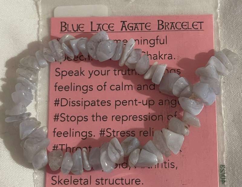 Blue Lace Agate Bracelet