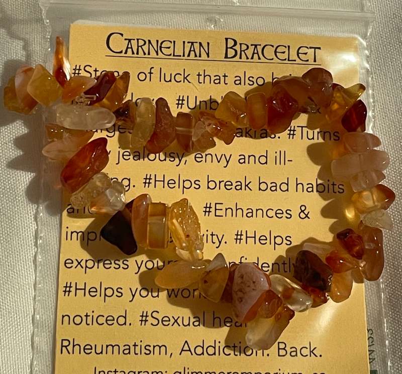 Carnelian Elastic Bracelet