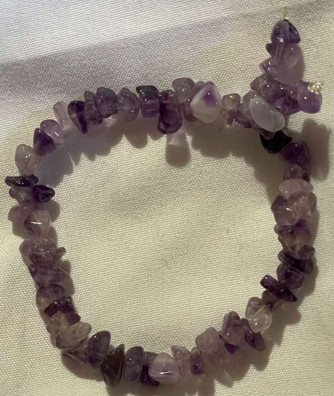 Amethyst Elastic Bracelet