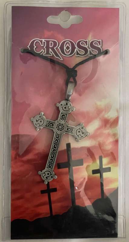 Cross Pewter Pendant