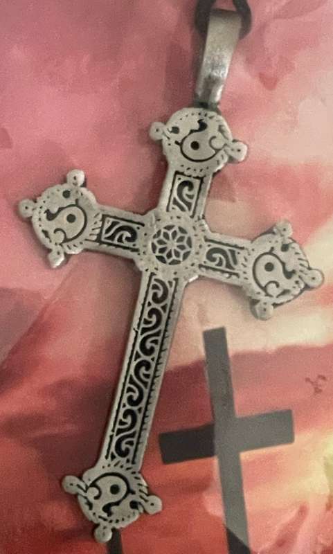 Cross Pewter Pendant