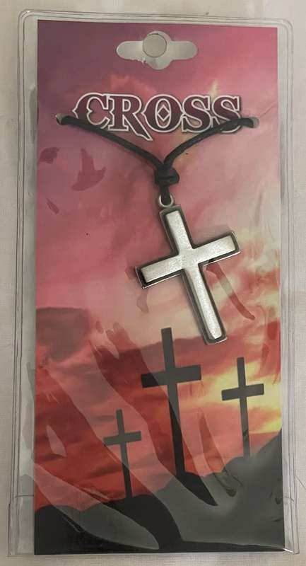Cross Pewter Pendant