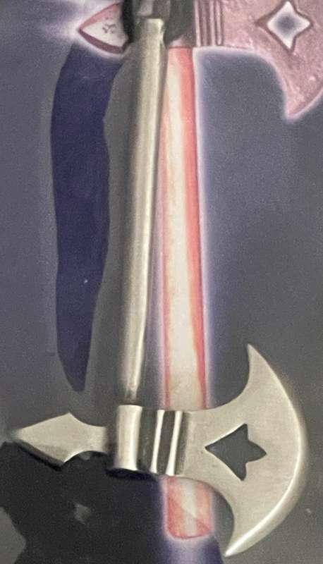 Medieval Throwing Axe Pewter Pendant
