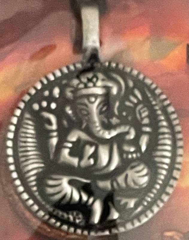 Ganesha Pewter Pendant