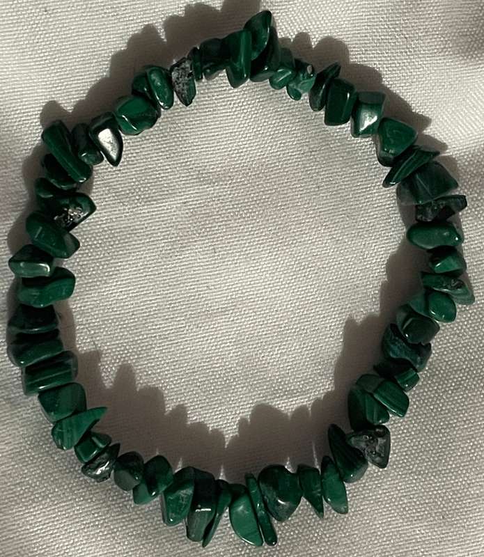 Malachite Elastic Bracelet