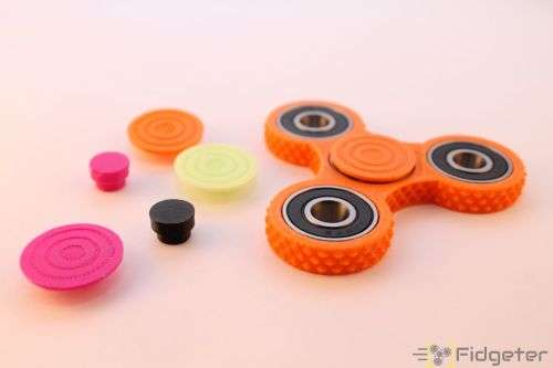 Tri Spin - Knurled - Fidget Spinner
