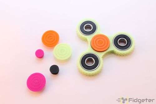 Tri Spin - Knurled - Fidget Spinner