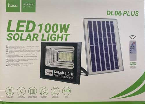 hoco. LED 100W SOLAR LIGHT DL06 PLUS