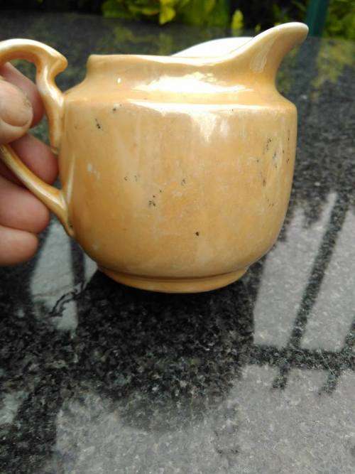 LUSTERWARE - Vintage Made in Japan Creamer / Milk Jug - (Floral)