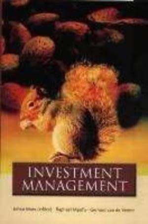 MARX, J, MPOFU, R. T. & VENTER, T. W. G. van de - Investment Management - Paperback)