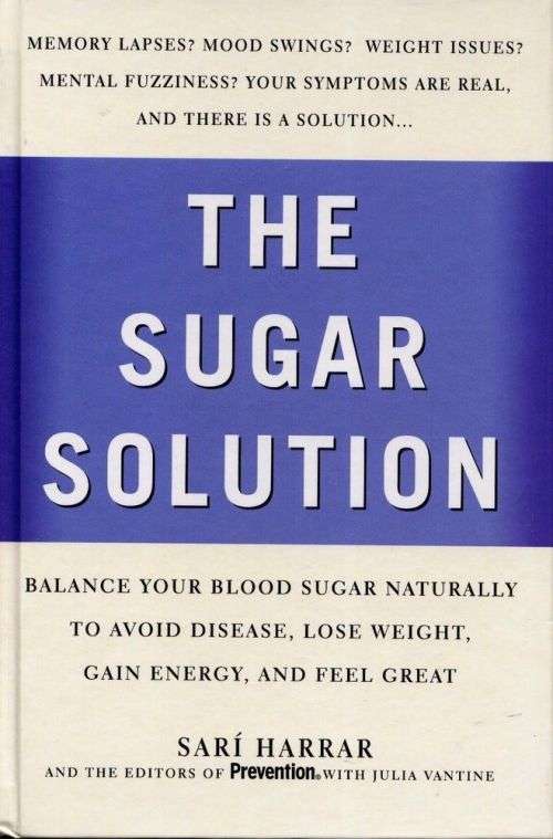 HARRAR, Sari - The Sugar Solution - (Hardcover) *